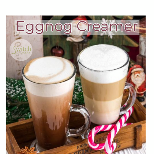 vegan keto eggnog coffee creamer