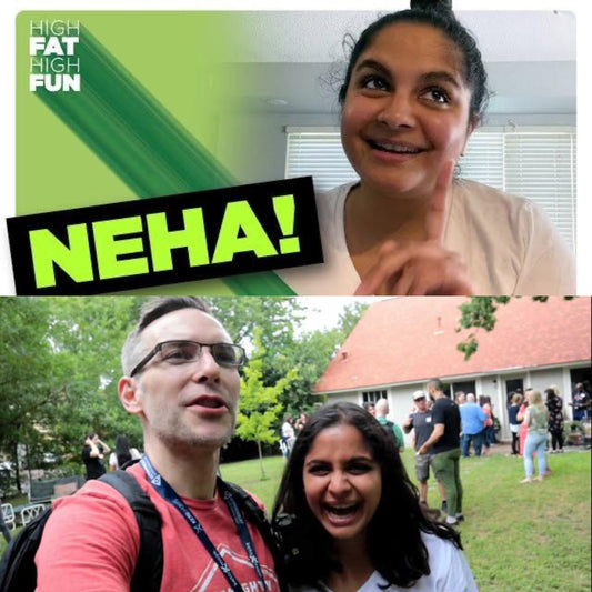 Aaron High Fat High Fun YouTube interview with Neha SwitchGrocery Canada