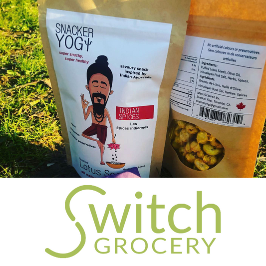 Snacker Yogi Puffed Lotus Seeds on SwitchGrocery Canada
