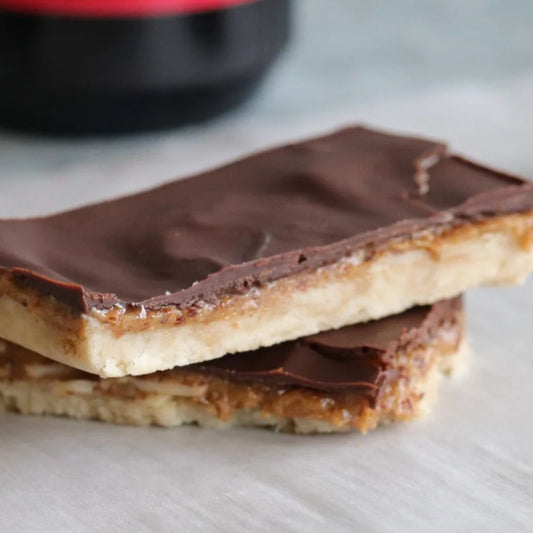 No Bake Maple Butter Chewy Biscuit Bars