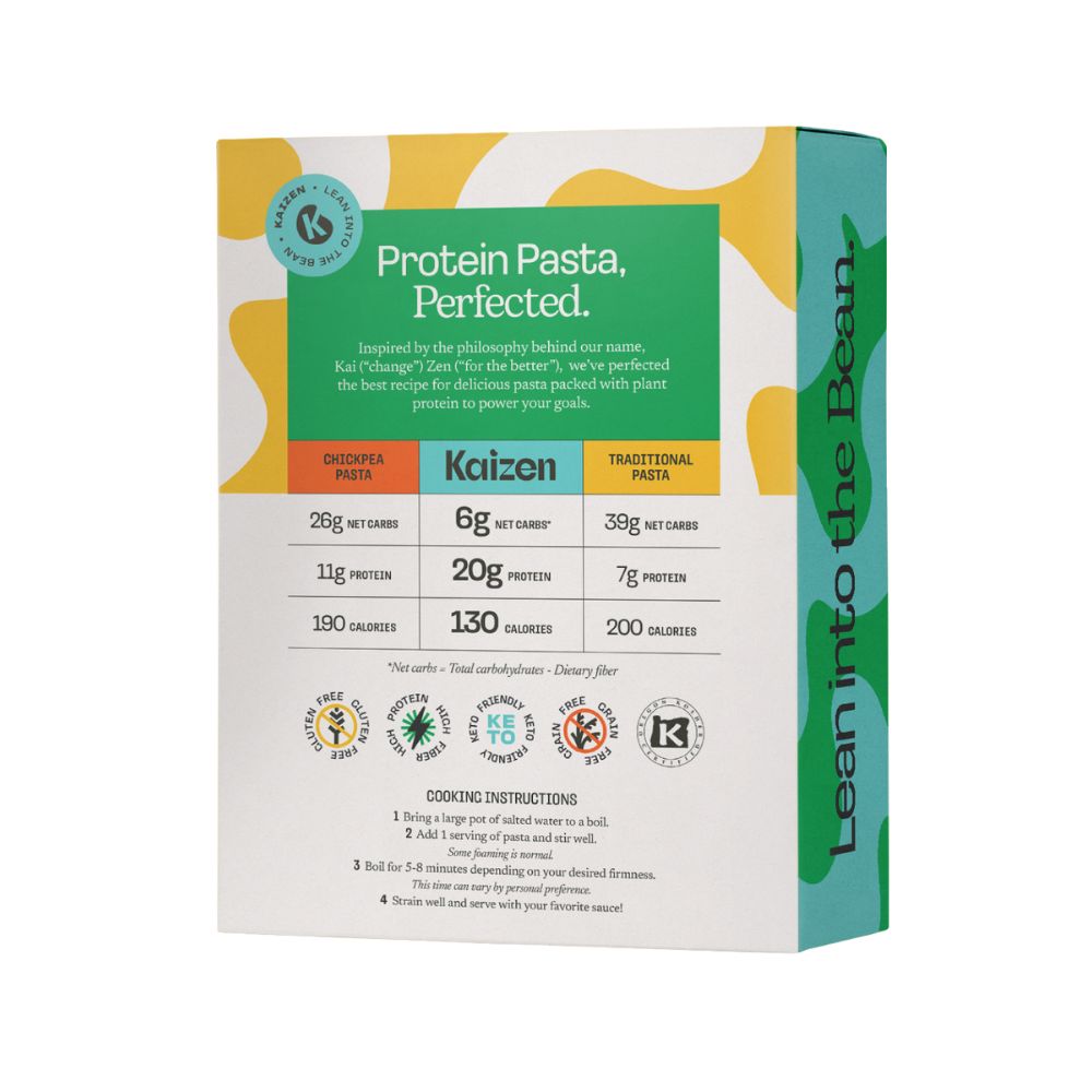 $14.49 Each - KaiZen Low Carb High Protein Pasta - Radiatori 3 Pack