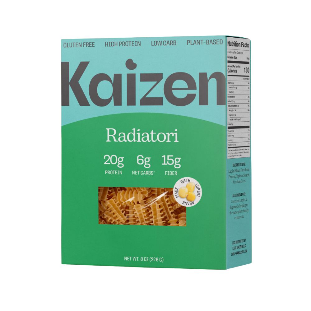 $14.49 Each - KaiZen Low Carb High Protein Pasta - Radiatori 3 Pack