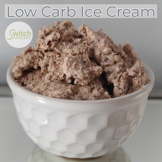 Low Carb Cookies and Cream Ice Cream