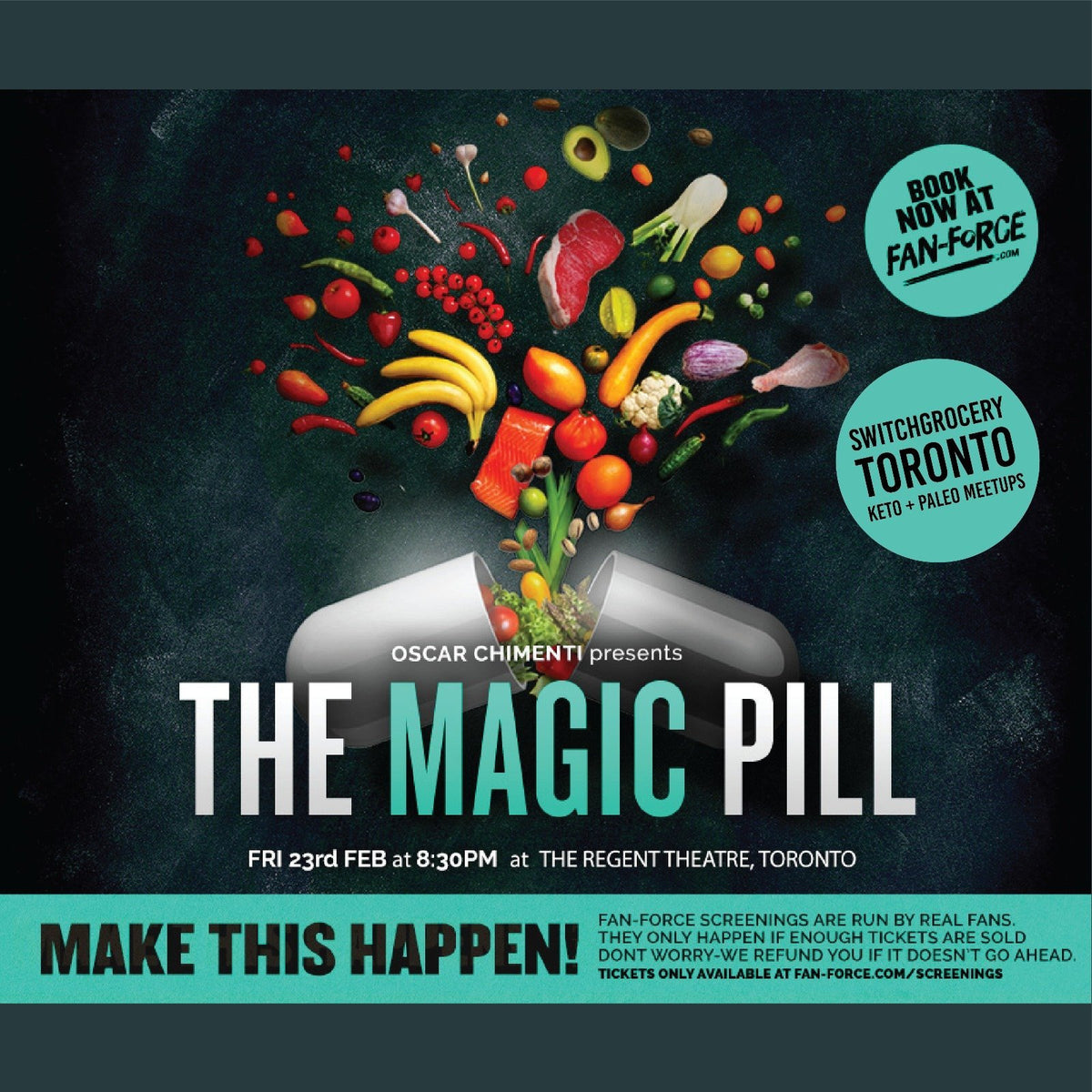Meetup: The Magic Pill movie screening - Friday, February 23rd, 2018