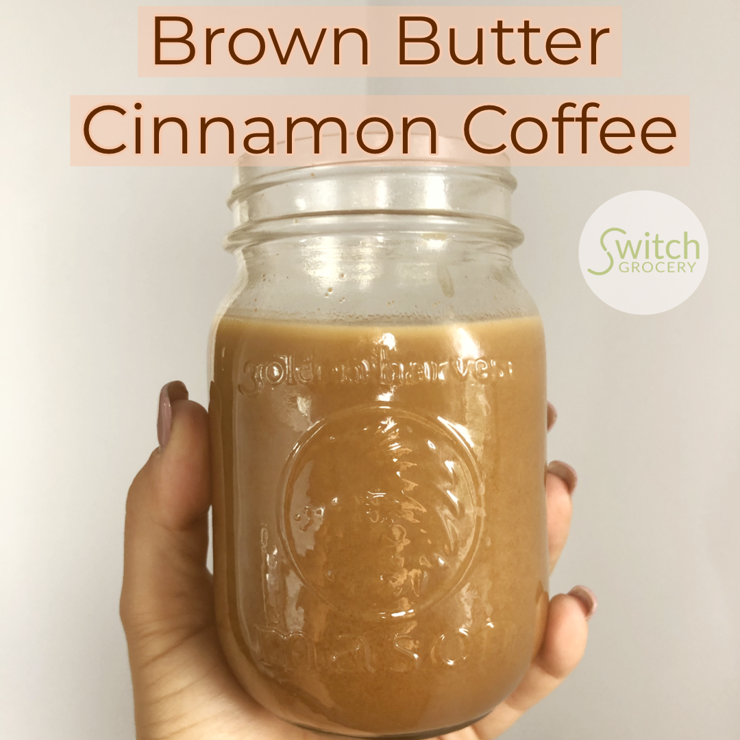 Dairy Free Brown Butter Cinnamon Coffee