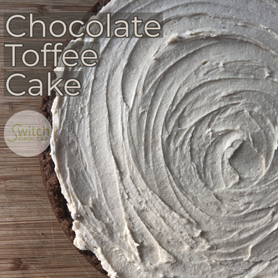 Low Carb Chocolate Toffee Cake