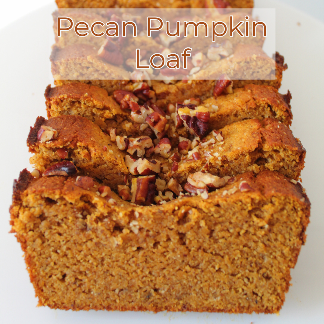 low carb keto pecan pumpkin loaf recipe