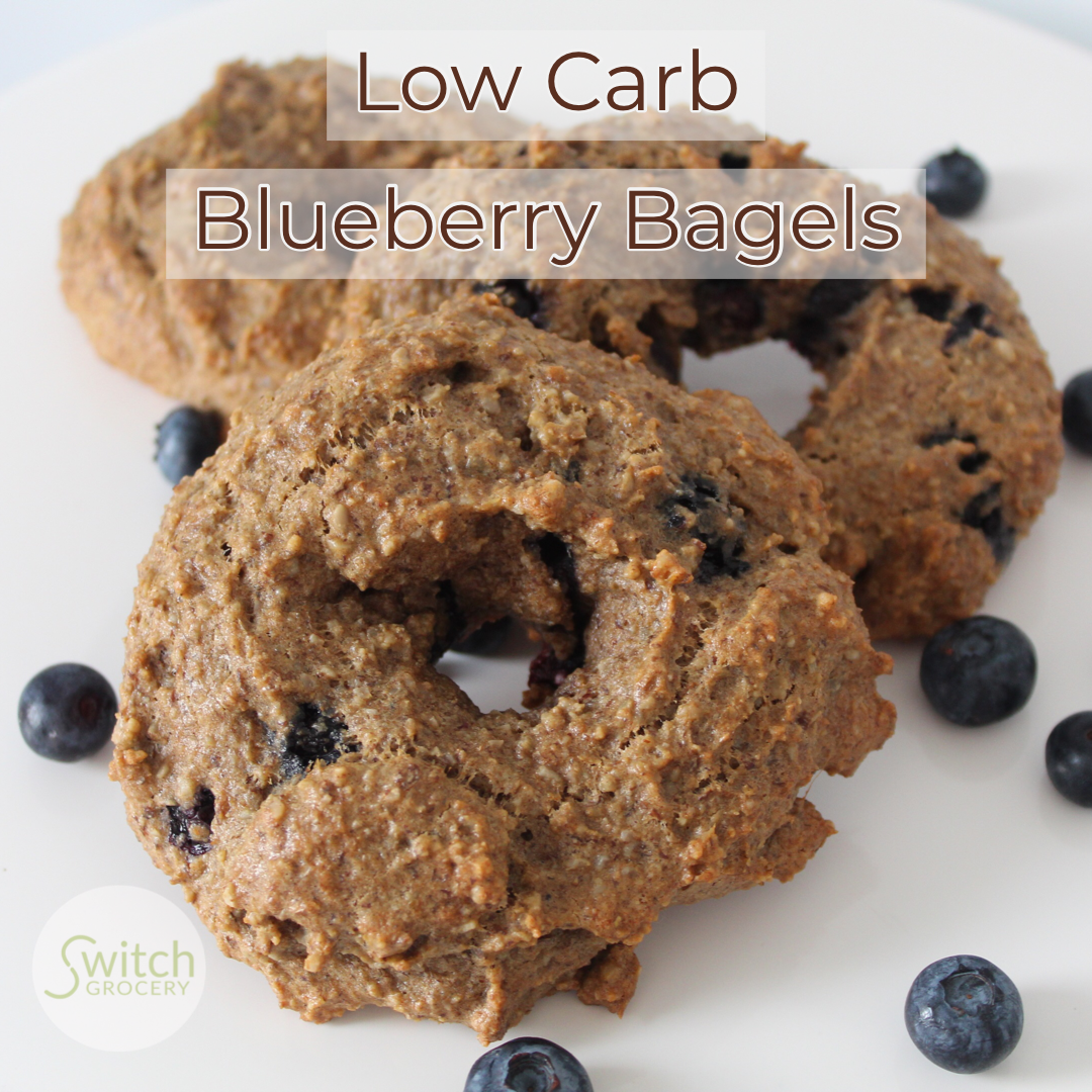 Low Carb Blueberry Bagels