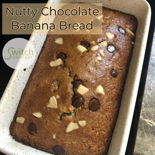 Nutty Chocolate Banana Bread