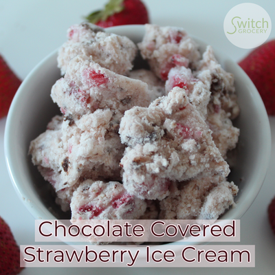 Chocolate Covered Strawberry Ice Cream