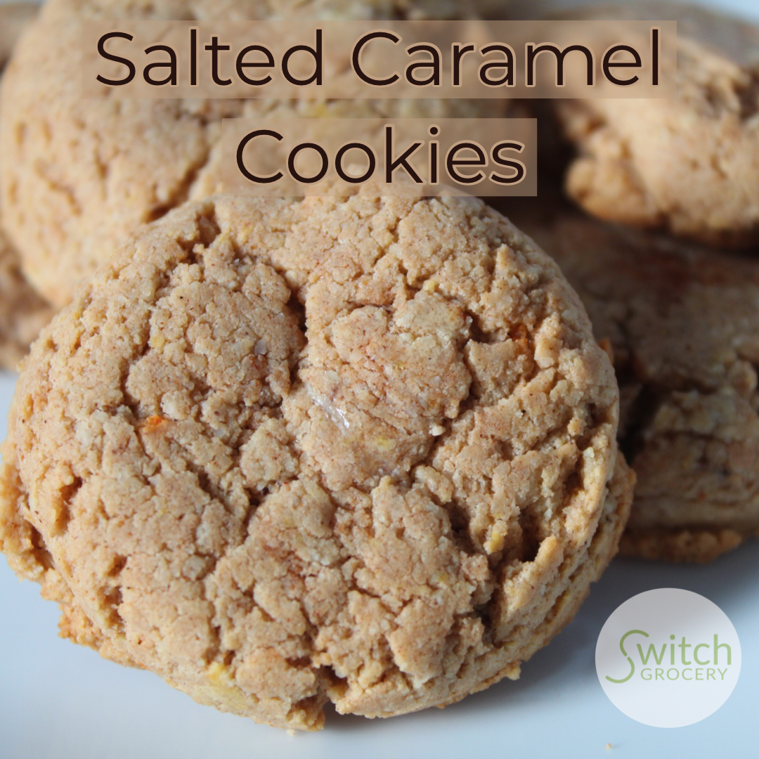 Low Carb Salted Caramel Cookies
