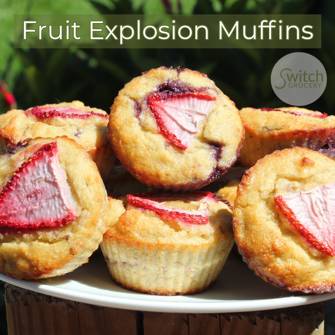 Fruit Explosion Muffins