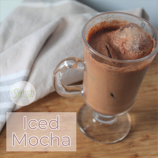 Dairy Free, Low Carb Iced Mocha