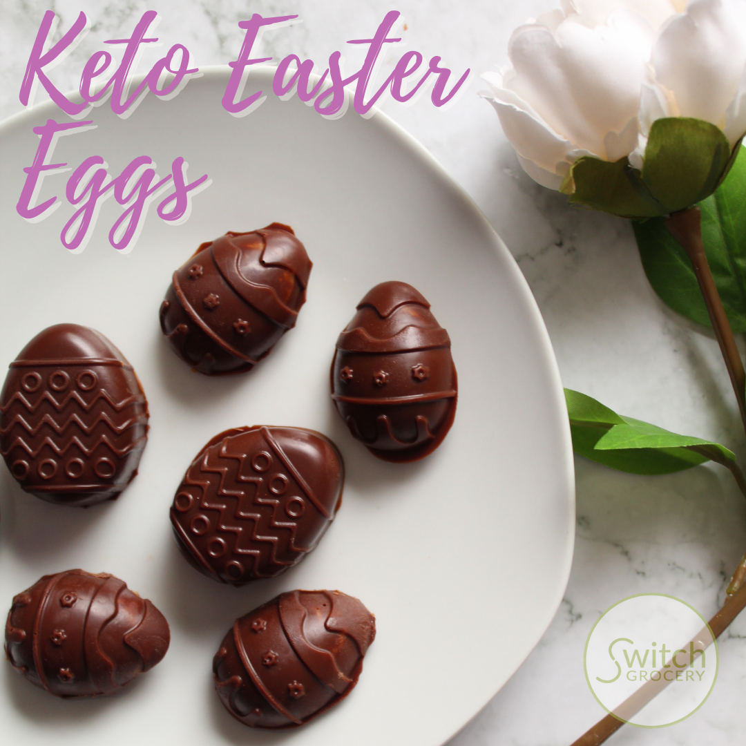 Keto Easter Chocolate Eggs