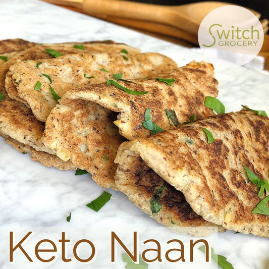 Switch Grocery Canada - Keto Naan made with bake in a minute mix