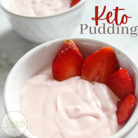 sugar free Keto pudding dessert Keto chow canada switchgrocery