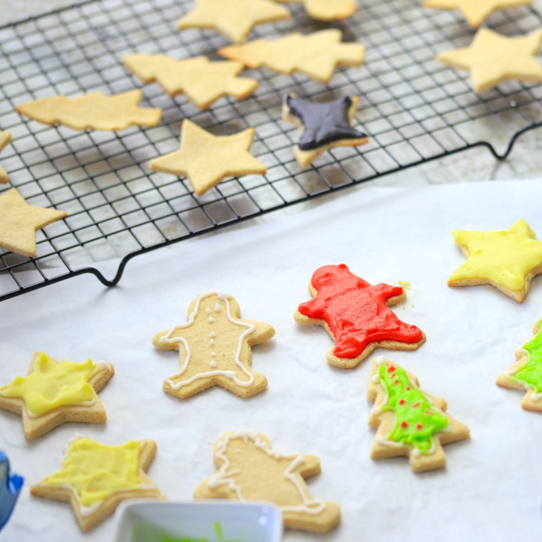 Low Carb Christmas Sugar Cookies