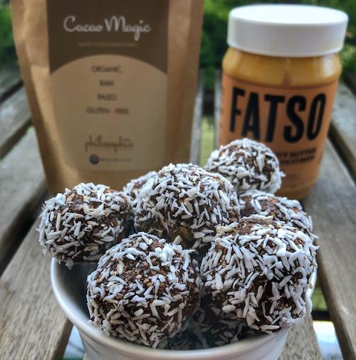 Low Carb Peanut Butter (Eat Fatso) Superfood Protein Balls