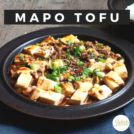Blank Slate Kitchen Sichuan Chili Oil vegan sugar-free mapo tofu recipe on SwitchGrocery Canada