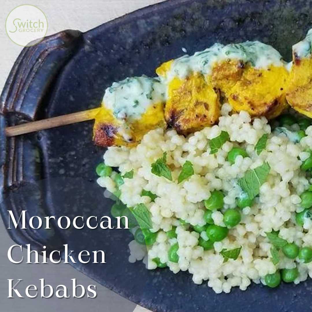 Moroccan Chicken Kebabs