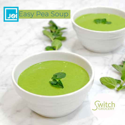JOI Quick and easy vegan pea soup on SwitchGrocery Canada
