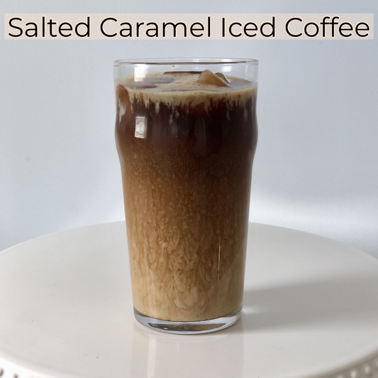 Salted Caramel Iced Coffee with Keto Chow on SwitchGrocery Canada