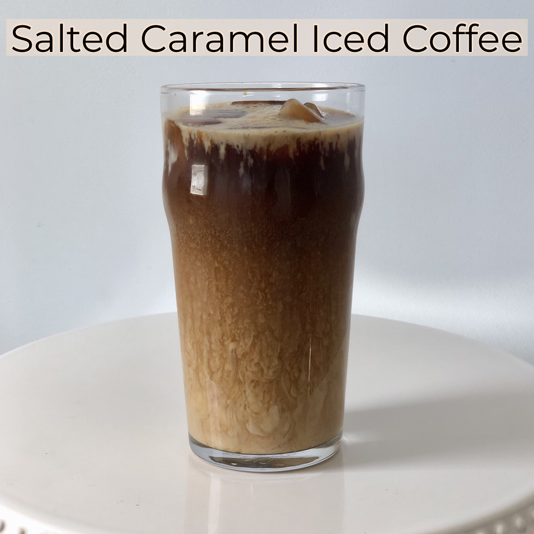 Salted Caramel Iced Coffee