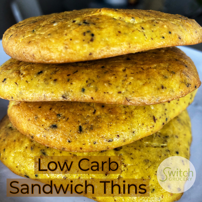 Low Carb, Keto Sandwich Thins