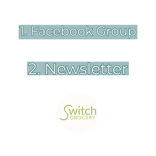 Black Friday Newsletter Sign Up at SwitchGrocery