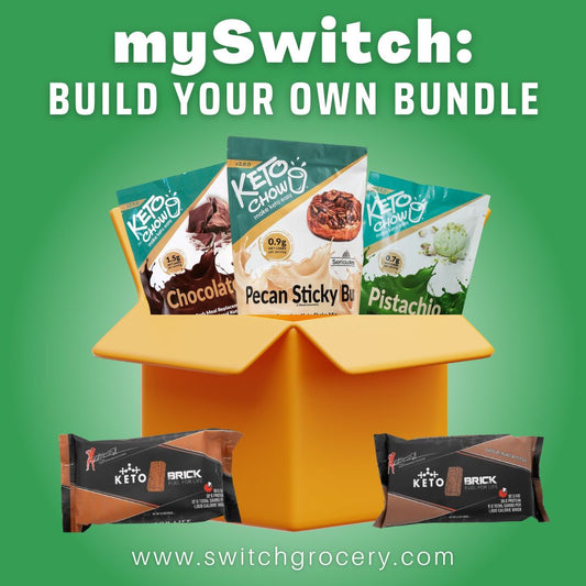 Keto chow and Keto brick bundle subscriptions in canada