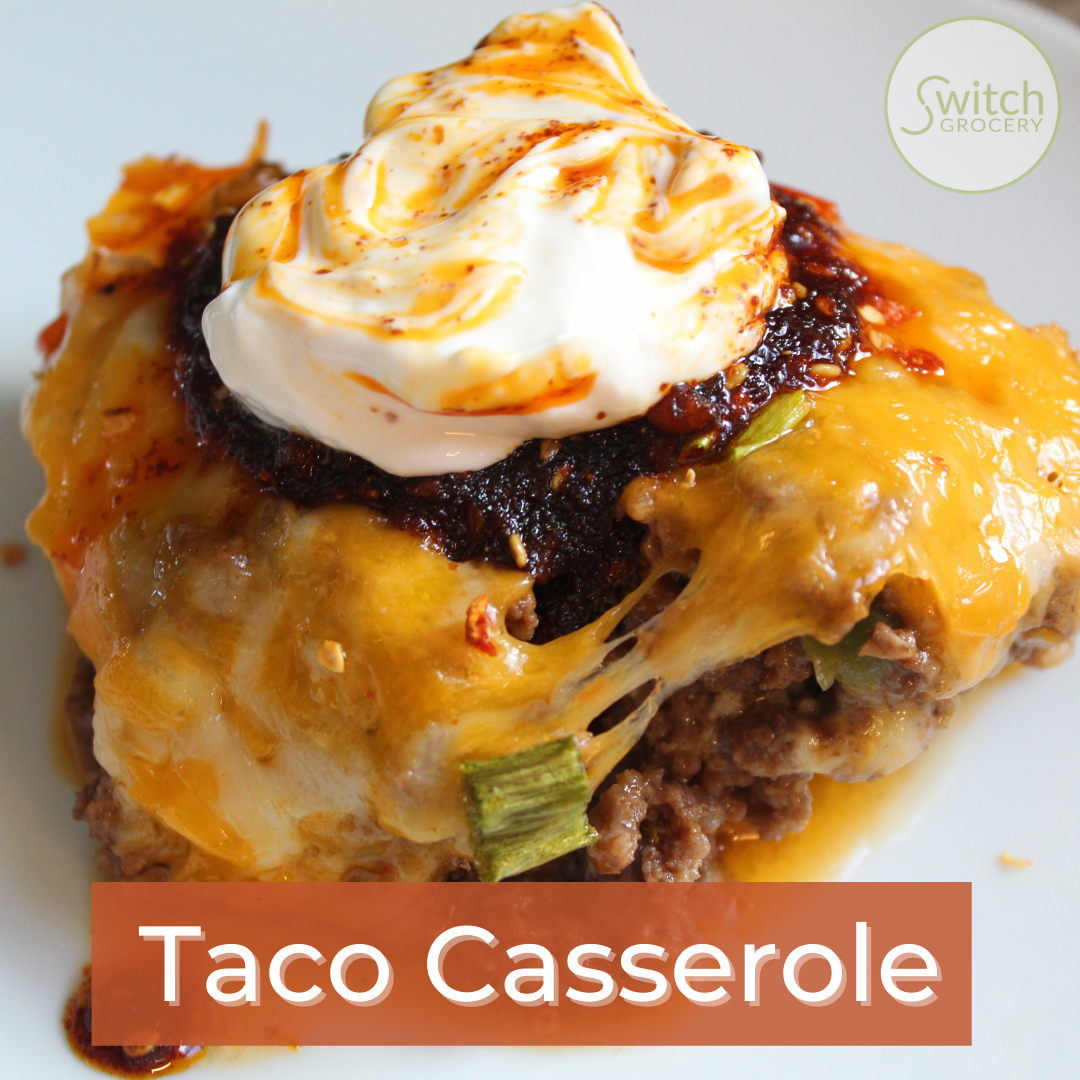 Easy Keto Meal Prep Taco Casserole Recipe - switchgrocery canada