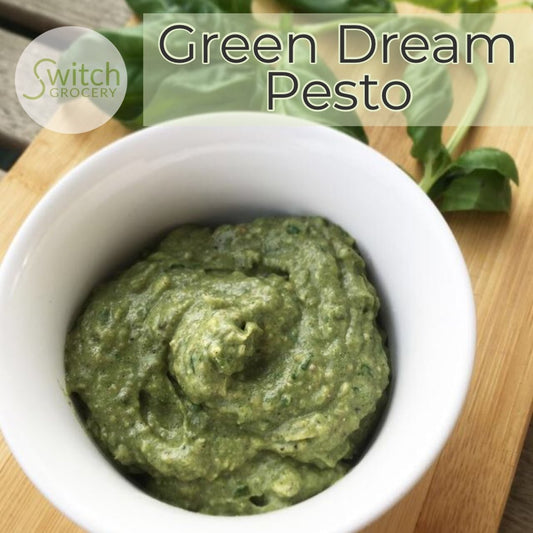 Low Carb, Dairy Free Pesto: 2 Ways