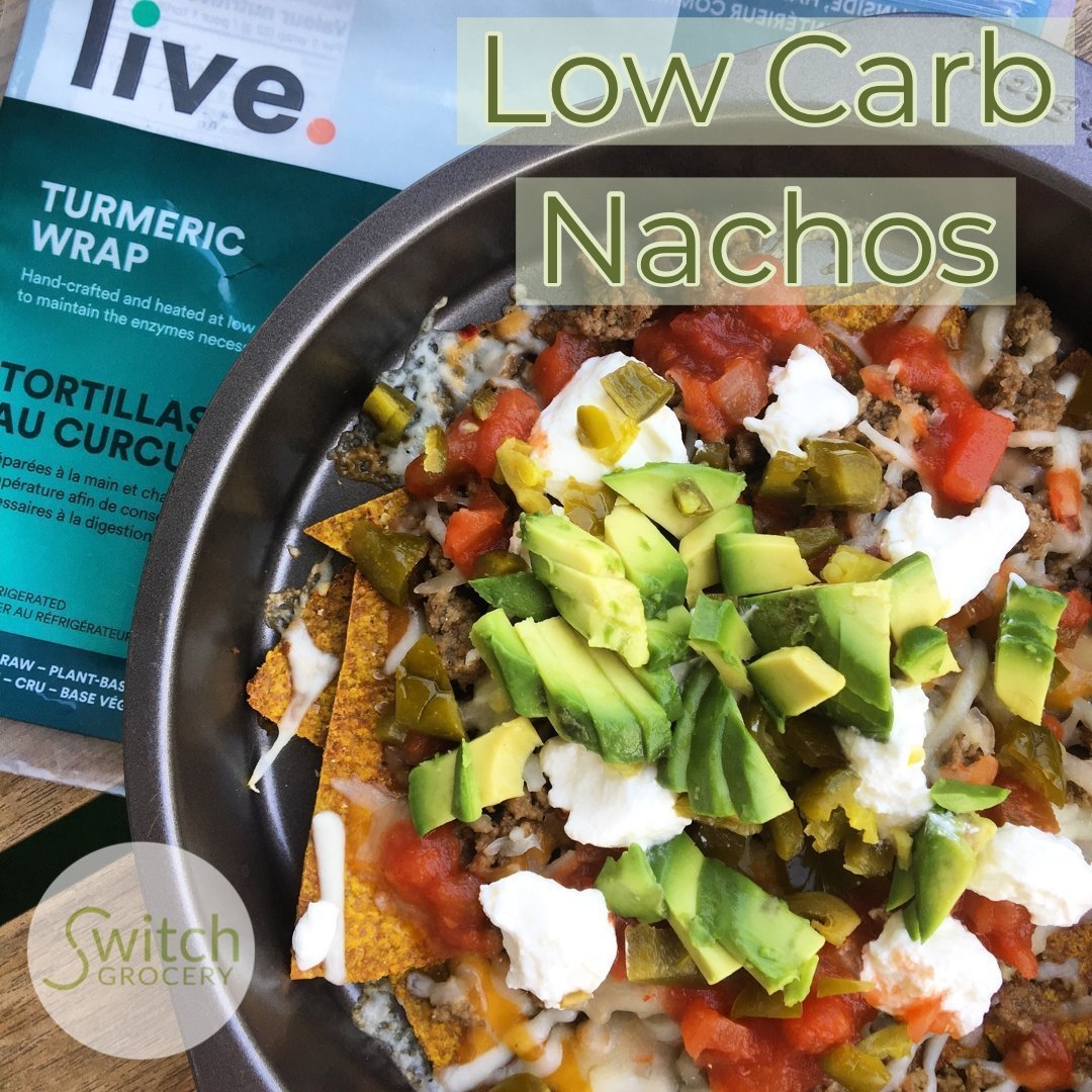 Live Organic Nachos that are Keto and Low Carb on SwitchGrocery Canada