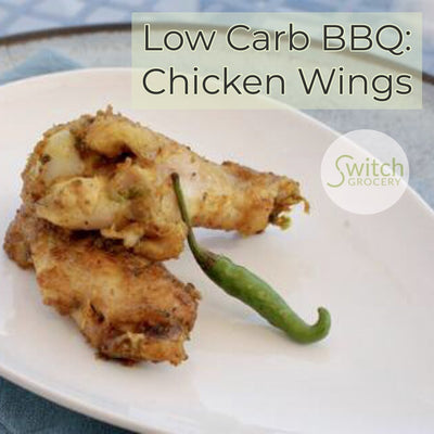 Low Carb BBQ Chicken Wings
