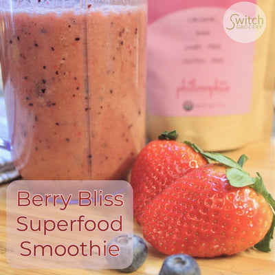 Low Carb, Dairy Free Superfood Smoothie