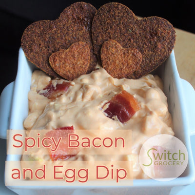 Keto Valentine’s Day Dip: Spicy Bacon and Egg