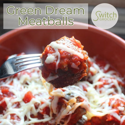 Meal Prep Recipe: Green Dream Meatball Marinara