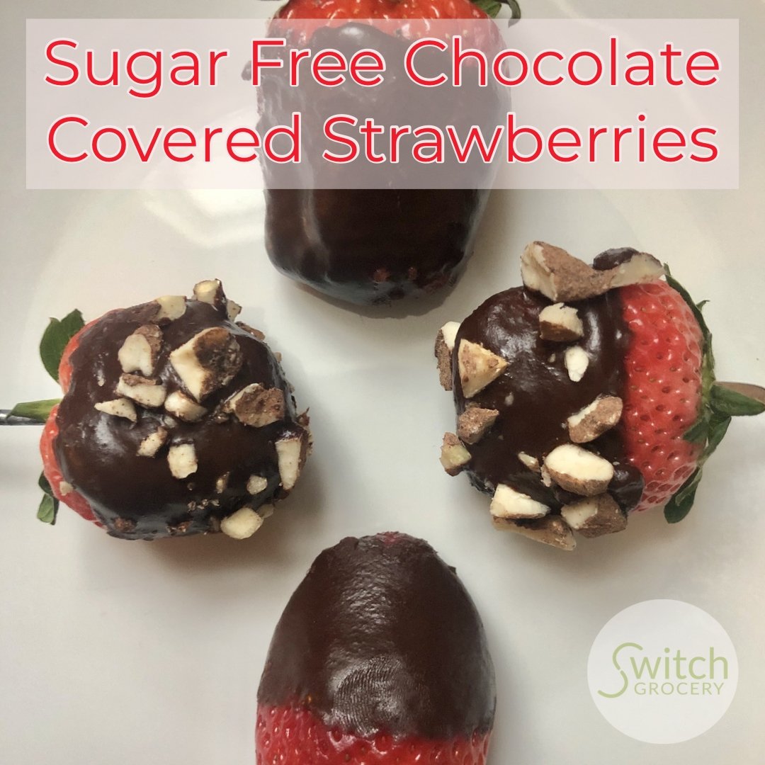 Sugar Free Chocolate Covered Strawberries