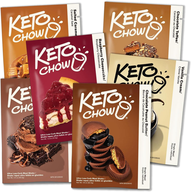 Keto Chow Meal Replacement Shakes