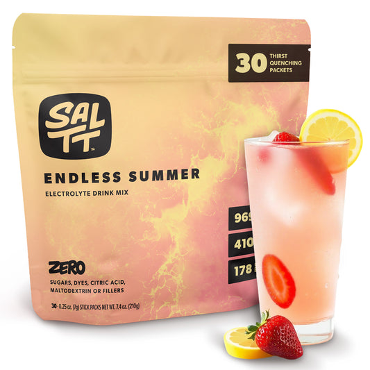 SALTT - Endless Summer Electrolytes Powder Flavored Drink Mix - 30 Hydration Packets