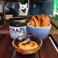 Okazu Spicy Chili Miso Sauce for Sweet Potato Fries 