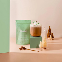 Blume Mint Cocoa Holiday Blend In Use