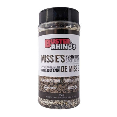 Buster Rhinos Miss E's Everything But the Bagel Seasoning, 250g