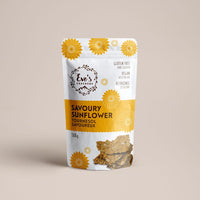 Eve's Crackers Savoury Sunflower Seed Keto Crackers Front on SwitchGrocery