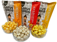 Snacker Yogi Puffed Lotus Seeds Tasting Bundle