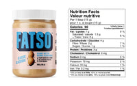 Fatso Classic Peanut Butter nutrition
