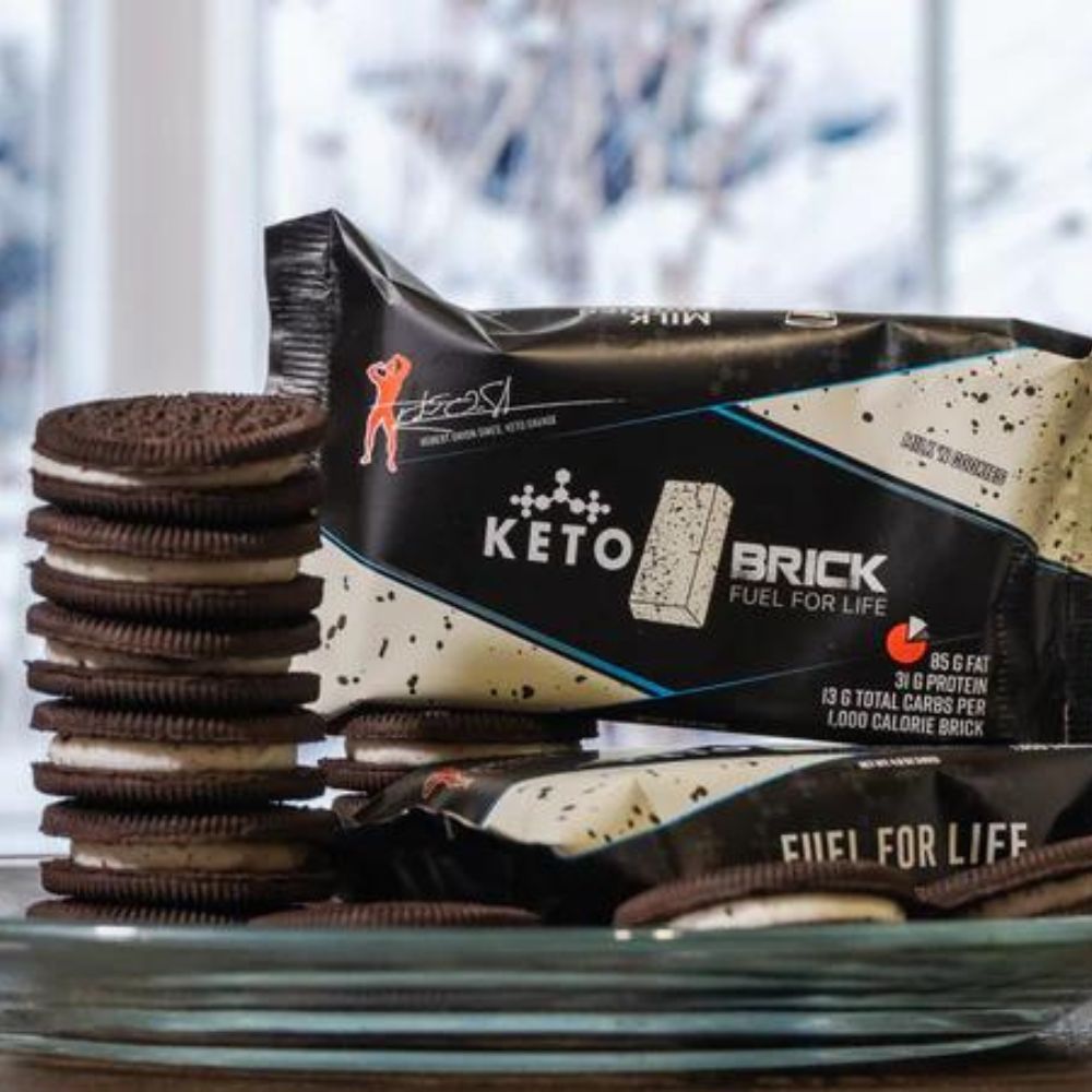 Keto Brick Milk and Cookies Keto Bar on SwitchGrocery