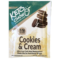 Keto Chow Canada Cookies and Cream Shake on SwitchGrocery Canada