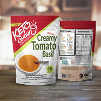 Keto Chow Creamy Tomato Basil Soup 21 serving bag on SwitchGrocery