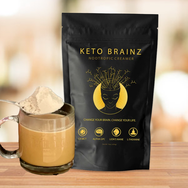Keto Brains Nootropic Coffee Creamer on SwitchGrocery